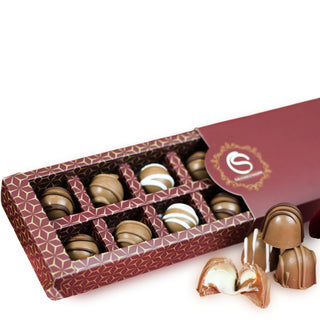 The Choco Shoppe Chocolate Truffles - 8 Piece Soft Box - Giftsmiths
