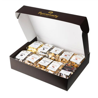 Popinsanity Gourmet Popcorn Sampler Gift Box - Giftsmiths