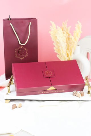 The Choco Shoppe Classic chocolate Truffles - 28 Piece Box - Giftsmiths