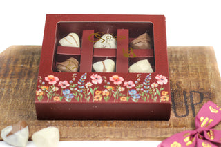 The Choco Shoppe Truffles 9 Piece Hearts - Giftsmiths