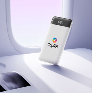 Axiom Slim 10,000mAh Power Bank with Built-In Cables