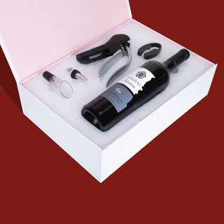 The Maroon Dot Wine Down The Week Gift Box - Giftsmiths