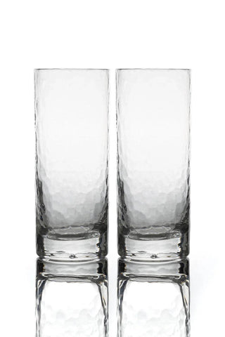Hand-Blown Highballs - Set Of 2 - Giftsmiths
