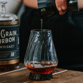 Neat Pour Glass, Hand-Blown - Giftsmiths