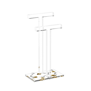 Golden Branch 'T' Towel Stand - Giftsmiths