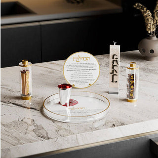 Classic Round Havdalah Card - Giftsmiths