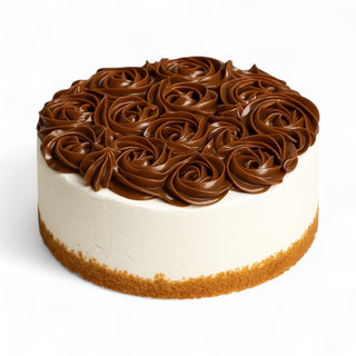 Caramel Rosette Cheesecake