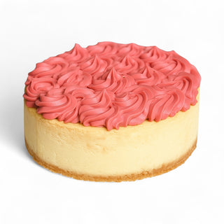 Strawberry Rosette Cheesecake