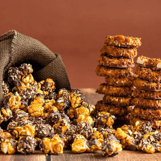 Gourmet Popcorn Acrylic Gift Box - Giftsmiths
