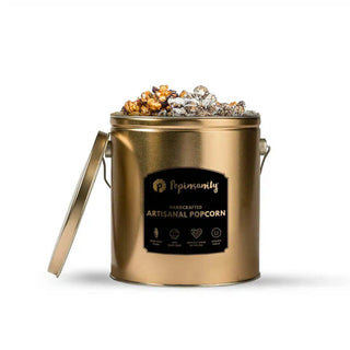 Gourmet Popcorn 1 Gallon 2 Flavor Tin - Giftsmiths