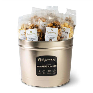 Gourmet Popcorn 20 Pack Sharing Tin - Giftsmiths