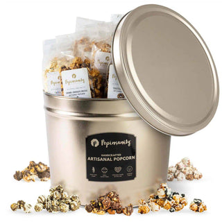 Gourmet Popcorn 20 Pack Sharing Tin - Giftsmiths