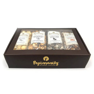 Gourmet Popcorn 4 Flavor Giftbox - Giftsmiths