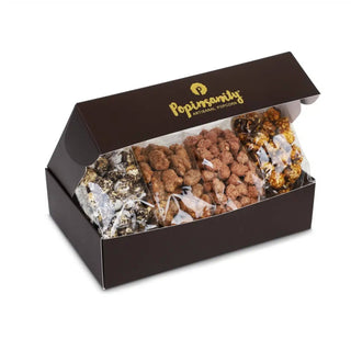 Gourmet Popcorn & Candied Nuts Gift Box - Giftsmiths