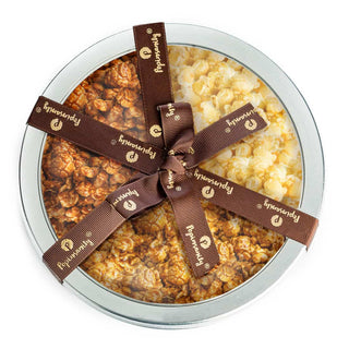 Gourmet Popcorn 3 Flavor Gift Tin - Giftsmiths