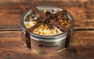 Gourmet Popcorn 3 Flavor Gift Tin - Giftsmiths