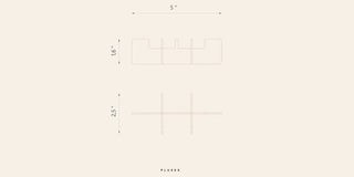 Pluses II Tea Light Holder - Giftsmiths