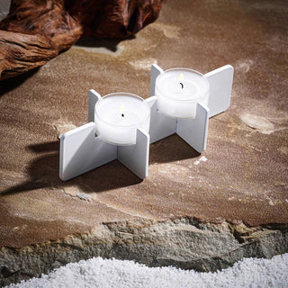 Pluses II Tea Light Holder - Giftsmiths