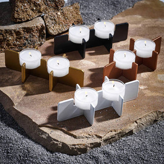 Pluses II Tea Light Holder - Giftsmiths