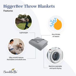 BiggerBee Throw Blanket - Giftsmiths