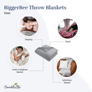 BiggerBee Throw Blanket - Giftsmiths